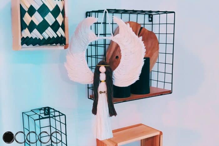 Nejkrásnější macramé anděl. Návod pro začátečníky