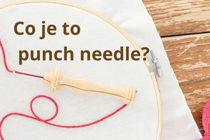 Co je to punch needle úvodní