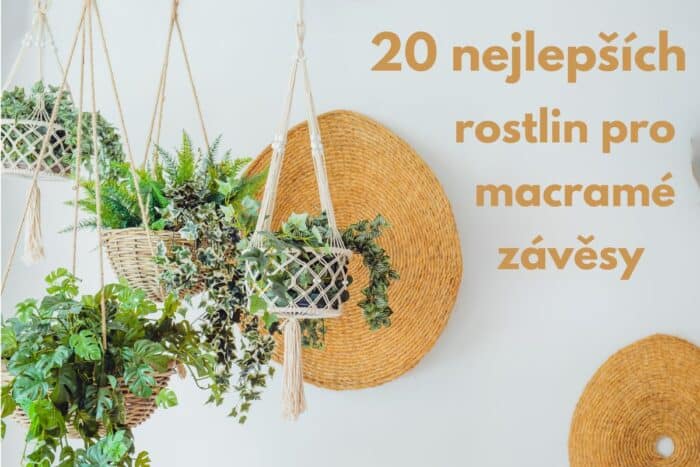 macramé závěs
