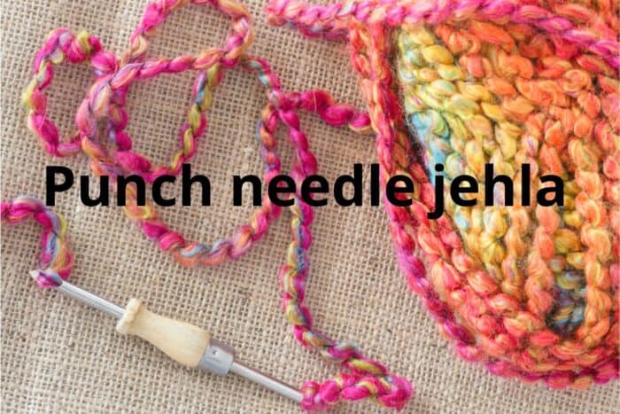 Punch needle jehla