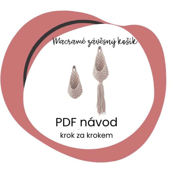 Macramé košík (1)